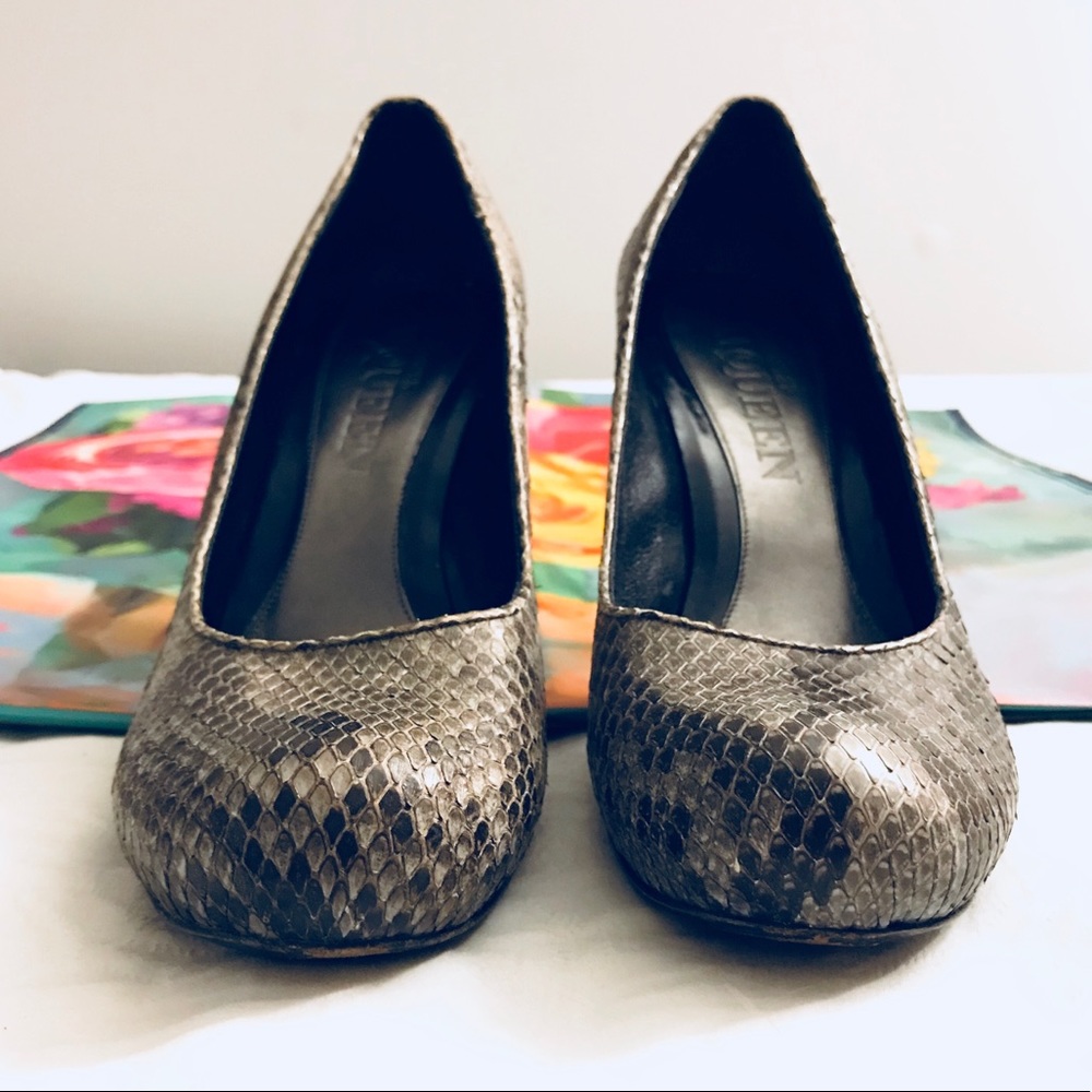 Authentic Alexander Mcqueen Python Heels - image 6